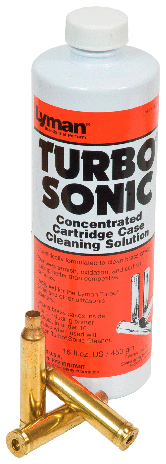 Lyman 7631705 Turbo Sonic Ultrasonic Case Cleaning Solution 16 oz Bottle