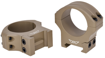 Warne HyperLite 30mm High Scope Rings - Dark Earth Cerakote MagnaFusion Alloy