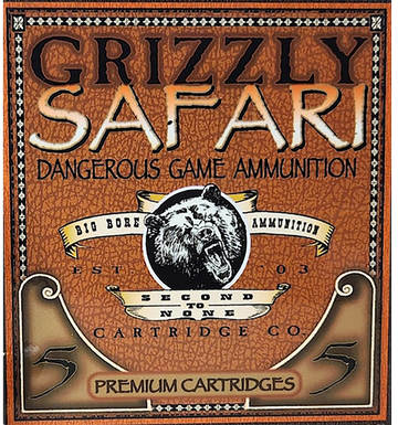 Grizzly Ammo 416 Rigby 400gr Solid Brass 5 Rd - Box or Case