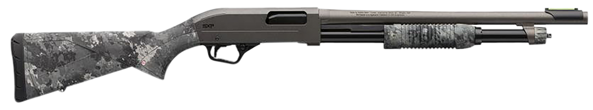 Winchester SXP Hybrid Defender 12 Gauge 3" 18" 5+1 Pump Shotgun - TrueTimber Midnight