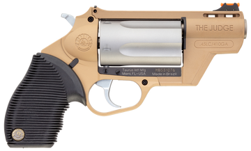 Taurus Judge Public Defender 45 Colt/410 2.5" 5-Shot Revolver - FDE