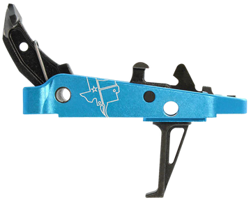 CMC Triggers 47503 Drop-In Trigger Group 2.0 AK-47 Single-Stage Flat 3.50 lbs - Black w/ Blue Housing
