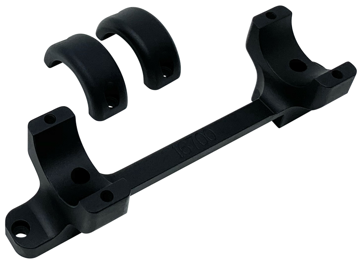 DNZ Game Reaper Remington 700 Short Action 1" High Matte Black 1-Piece Scope Mount & Ring Combo