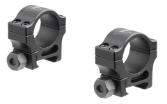 Trijicon AC22005 Riflescope Rings 1in Standard Height Aluminum - Black Parkerized