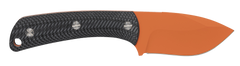 Browning Back Country Small 2.75" Fixed Deep Belly Skinner Plain D2 Steel - Blaze Orange Ceramic Black G10