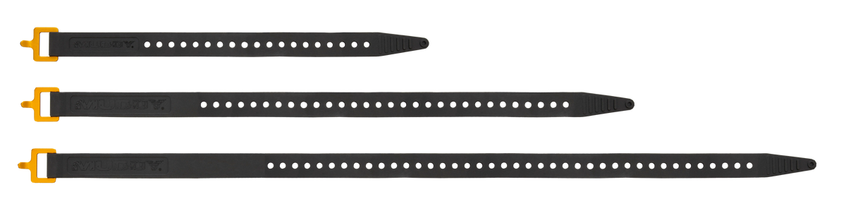 Walkers Game Ear Muddy Stretch Strap Combo Pack 3-Piece (12", 18", 24")
