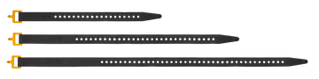 Walkers Game Ear Muddy Stretch Strap Combo Pack 3-Piece (12", 18", 24")