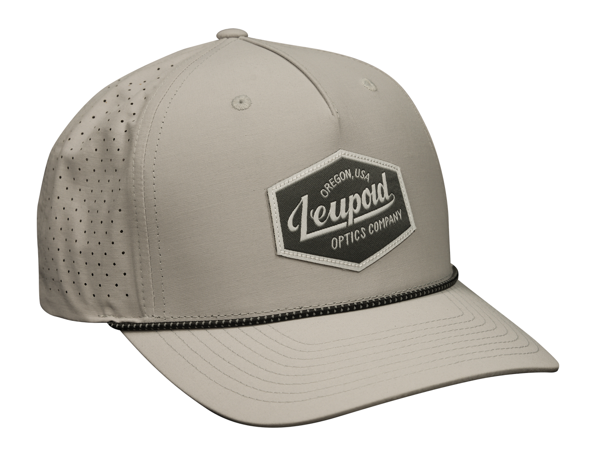 Leupold Performance Hat Light Gray Snapback Baseball Cap