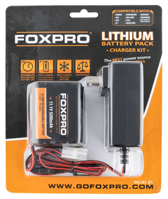 Foxpro LITHCHG Lithium Battery Kit 11.1V 5,200 mAh Fast Charge - Shockwave/Banshee