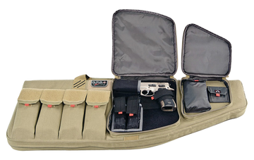 G Outdoors T30ART Tactical AR Case 30" Tan 1000D Polyester - Holds 1 Rifle