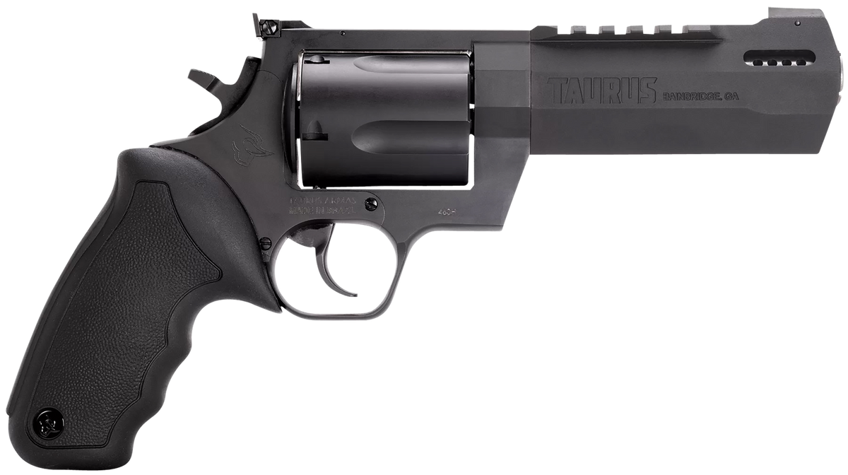 Taurus Raging Hunter 460 S&W Mag 5.12" 5-Rd SA/DA Revolver - Right Hand, Matte Black Oxide