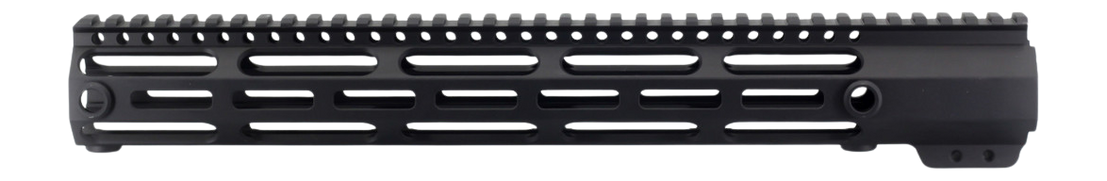 JE Machine Tech 15" M-LOK Free Float AR-15 Handguard - Black