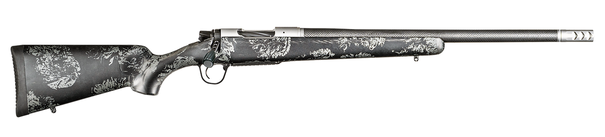 Christensen Arms Ridgeline FFT 375 H&H 24" 3+1 Bolt-Action Rifle - Carbon w/Gray Accents