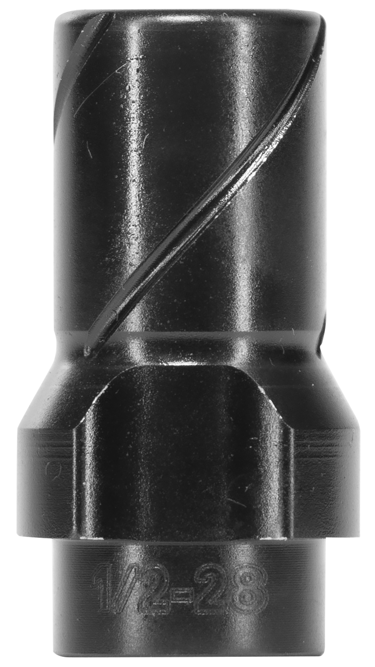 Huxwrx 3-Lug Muzzle Device 9mm 1/2"x28 Black
