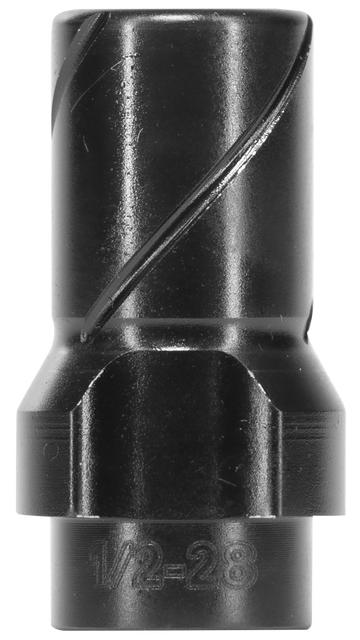 Huxwrx 3-Lug Muzzle Device 9mm 1/2"x28 Black