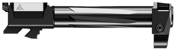 Radian Weapons Ramjet & Afterburner Glock 19 Gen3 9mm Fluted Stainless Steel Combo - Black