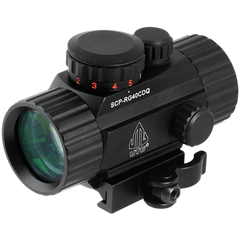 UTG ITA 1x 4 MOA Red/Green Dot 62 MOA Circle Reticle Sight - 38mm Tube