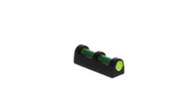 TruGlo Long Bead Universal Metal Shotgun Sight 6-48 Vent Rib Green Fiber Optic
