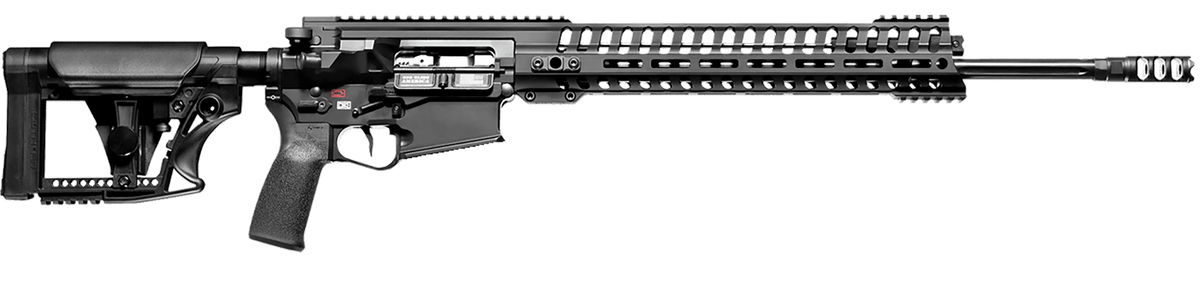 Patriot Ordnance Factory Revolution Gen4 6.5 Creedmoor 20" 20+1 Semi-Auto Rifle - Black Hard Coat Anodized