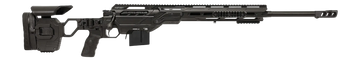 Cadex CDX-MC Kraken 338 Lapua Mag 27" 5+1 Bolt Action Rifle - Black DLC