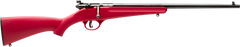 Savage Rascal Youth 22 LR 16.13" 1-Rd Bolt Action Rifle - Red Synthetic - Right Hand