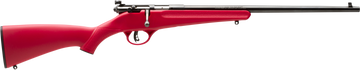 Savage Rascal Youth 22 LR 16.13" 1-Rd Bolt Action Rifle - Red Synthetic - Right Hand