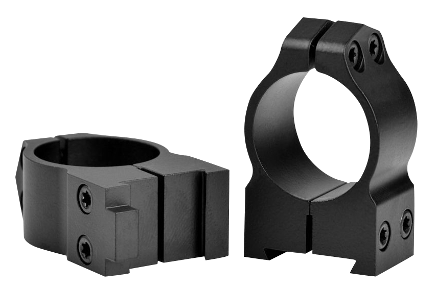 Warne 1BM Maxima 1" Medium Vertical Split Dovetail Scope Rings for CZ 550 - Matte Black