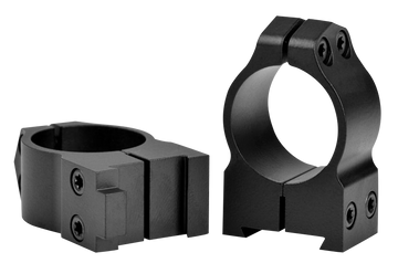Warne 1BM Maxima 1" Medium Vertical Split Dovetail Scope Rings for CZ 550 - Matte Black
