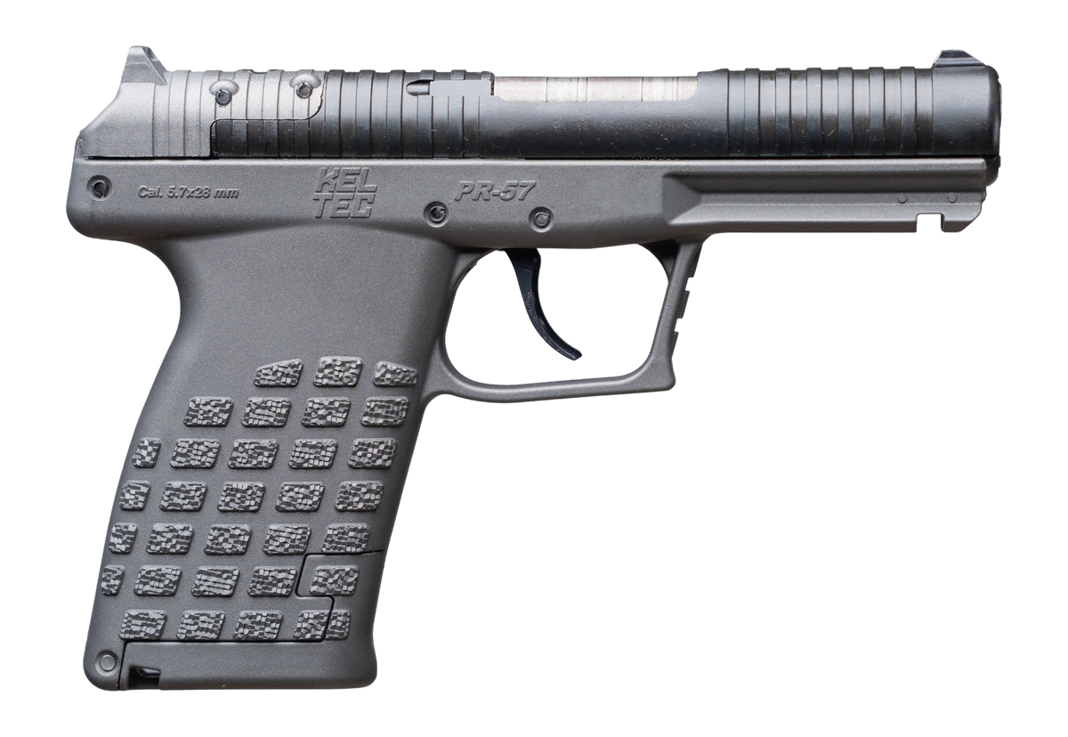 Kel-Tec PR-5.7 5.7x28mm 4" 20+1 Semi-Auto Pistol - Tungsten Gray