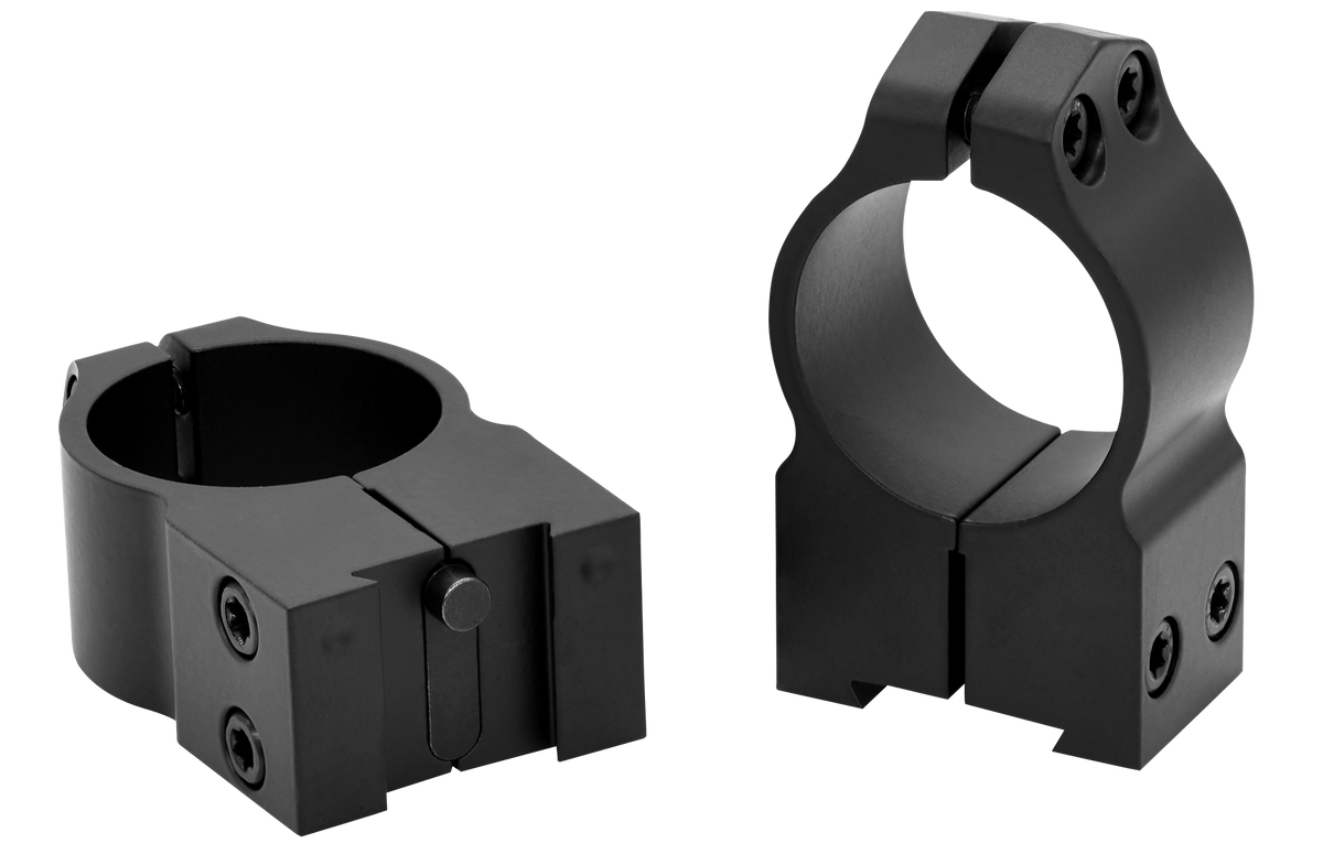 Warne 2TM Maxima Tikka 1" High Matte Black 0 MOA Scope Rings