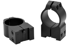 Warne 2TM Maxima Tikka 1" High Matte Black 0 MOA Scope Rings