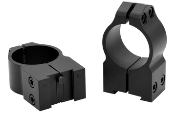 Warne 2TM Maxima Tikka 1" High Matte Black 0 MOA Scope Rings