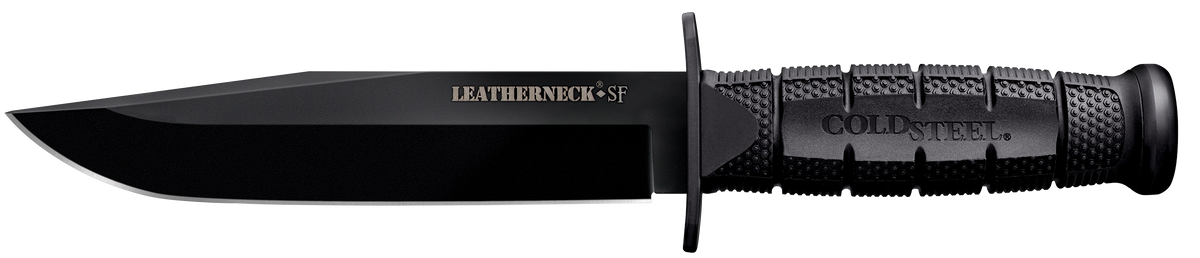 Cold Steel Leatherneck Semper-Fi 6.75" Fixed Clip Point D2 Steel Black Griv-Ex Handle
