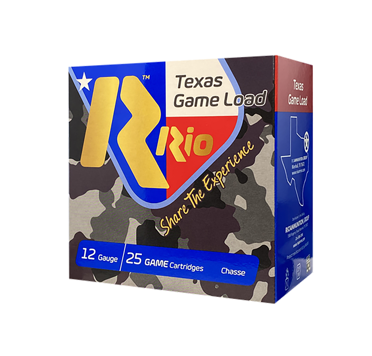Rio Ammunition Texas Game Load High Velocity 12 Gauge 2.75" 1-1/4 oz #6 Shot - Box or Case