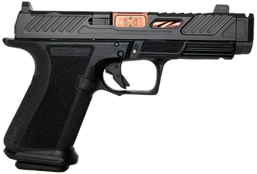 Shadow Systems MR920P Elite 9mm Luger 4.25" 15+1 Semi-Auto Pistol - Black/Bronze