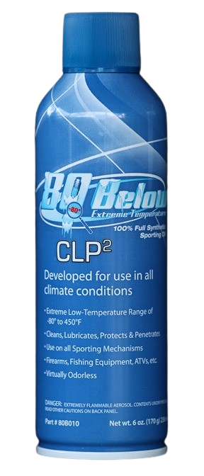 80 Below CLP2 6 oz Aerosol Cleaner Lubricant Protectant - 12 Pack