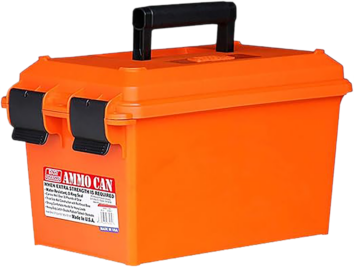 MTM Case-Gard AC35 Ammo Can - Orange Polypropylene