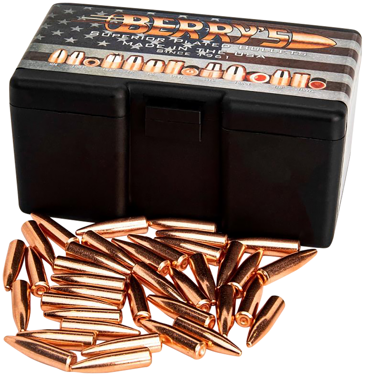 Berry's Superior Rifle 300 Blackout 200gr Spire Point Reloading Bullets - 200/Box