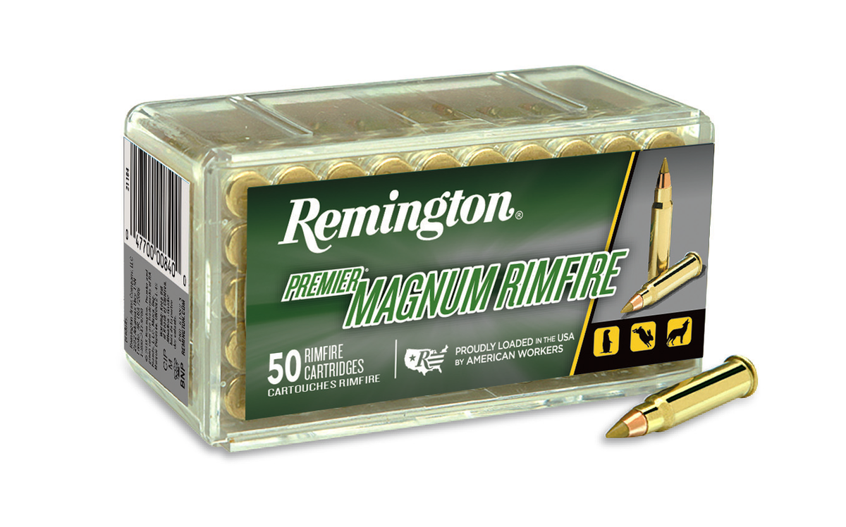 Remington Ammunition Magnum Rimfire 17 HMR 17gr Jacketed Hollow Point - Box or Case