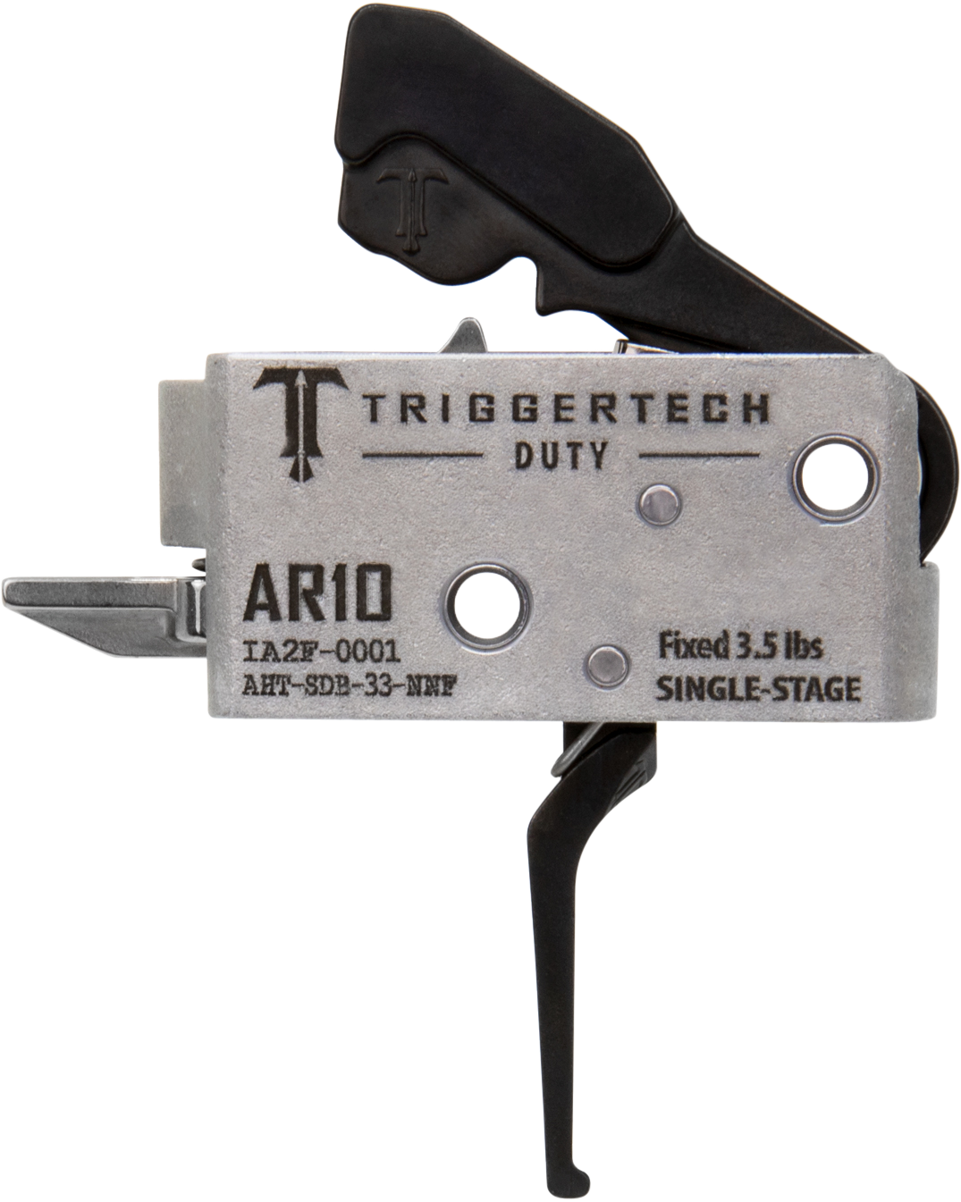 TriggerTech Duty AR-10 3.5 lb Flat Single-Stage Trigger