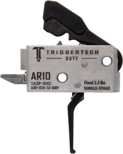 TriggerTech Duty AR-10 3.5 lb Flat Single-Stage Trigger