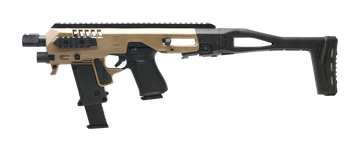 Roni Micro RONI Gen 4X Glock 17/19 Chassis Kit - Gen 6 - Flat Dark Earth with Stabilizer