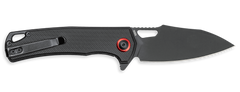 CobraTec Knives Wolverine 3.13" Automatic Drop Point D2 Steel Black TiCN Blade G10 Handle