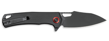 CobraTec Knives Wolverine 3.13" Automatic Drop Point D2 Steel Black TiCN Blade G10 Handle