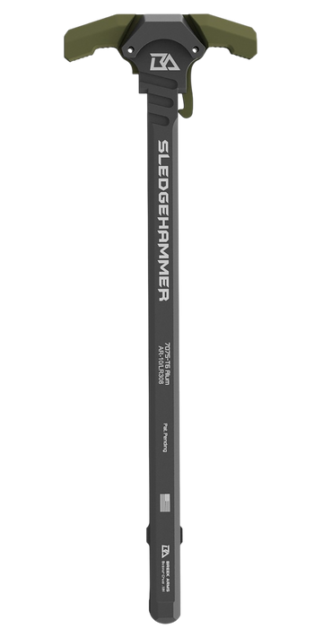 Breek Arms Sledgehammer AR-10/LR-308 Ambidextrous Charging Handle - OD Green