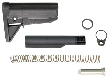 BCM BCMGunfighter Mod 0 Stock Kit Black Synthetic for AR-15 w/ Buffer Tube