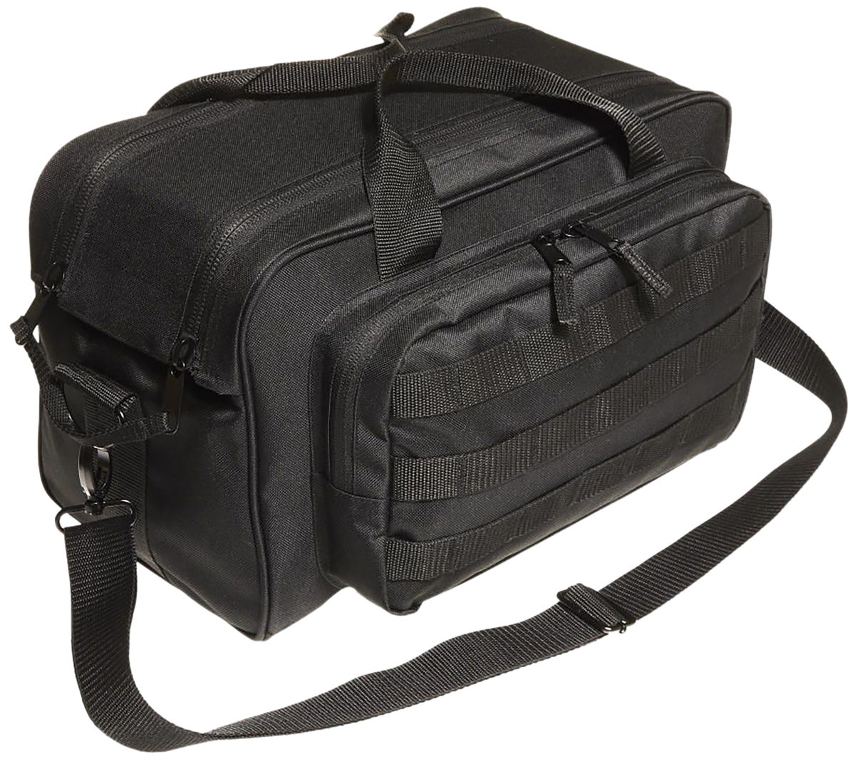 Allen 2205 Basic Ammo Bag Black Cordura 15x8x8.5 Range Bag with Pistol Rug