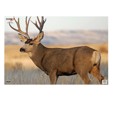 Birchwood Casey EZE-Scorer 23x35 Mule Deer Hanging Paper Target - 2 Pack