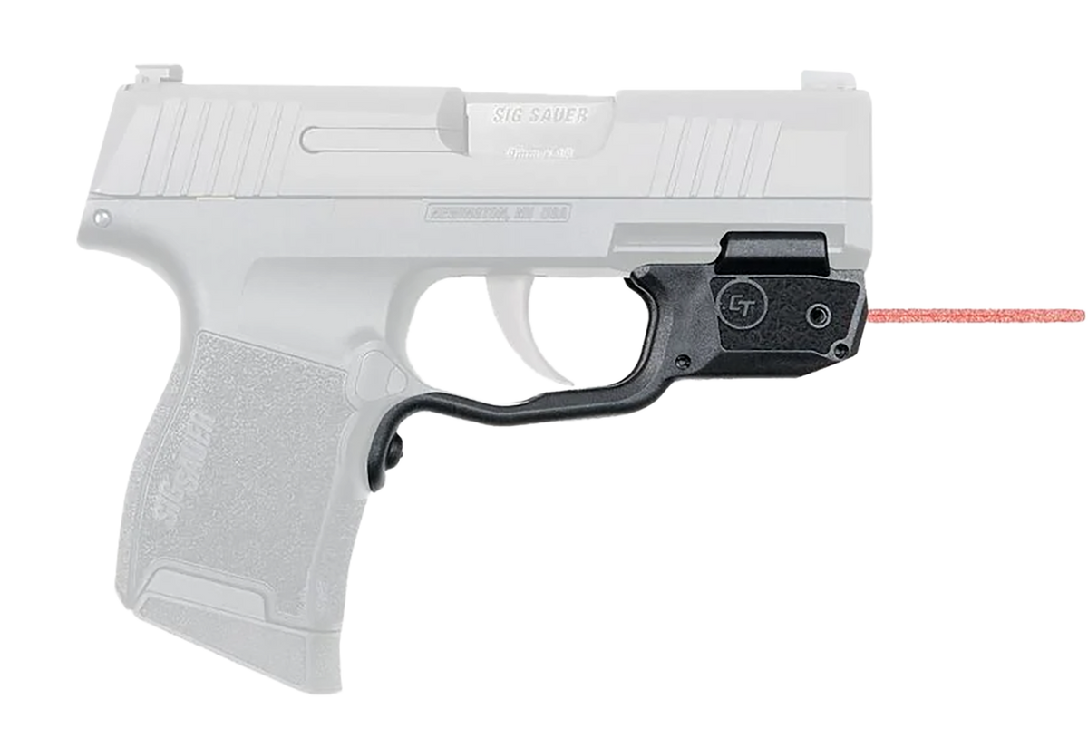 Crimson Trace LG-422 Laserguard Red Laser Sight for Sig Sauer P365/P365XL/P365SAS - Black Polymer