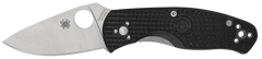 Spyderco Persistence Lightweight 2.75" Plain Edge 8Cr13MoV Black FRN Folding Knife